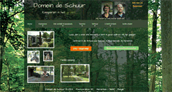 Desktop Screenshot of deschuur.be